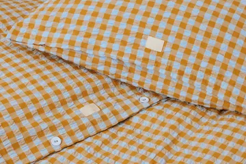 Σετ κλινοσκεπασμάτων Bæk&Bølge 140x220 cm - Γαλάζιο-άμμος - Juna