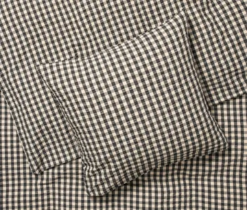 Σετ κλινοσκεπασμάτων Bæk&Bølge 140x220 cm - Μαύρο-άμμος - Juna