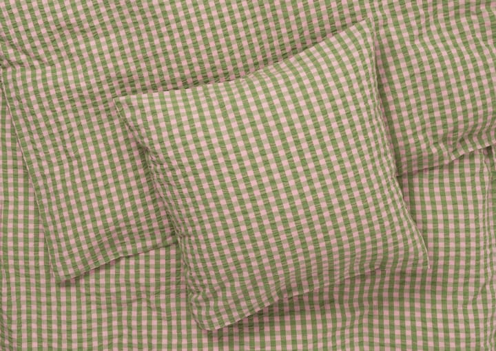 Σετ κλινοσκεπασμάτων Bæk&Bølge 140x220 cm, Πράσινο-Φωτεινό ροζ Juna