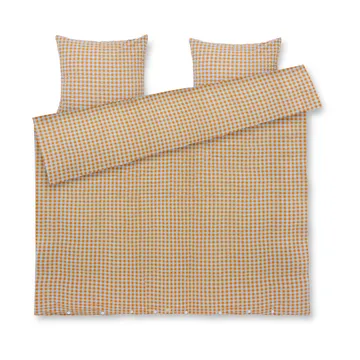 Bæk&Bølge σετ κρεβατιού 220x220 cm - Ανοιχτό μπλε-sand - Juna