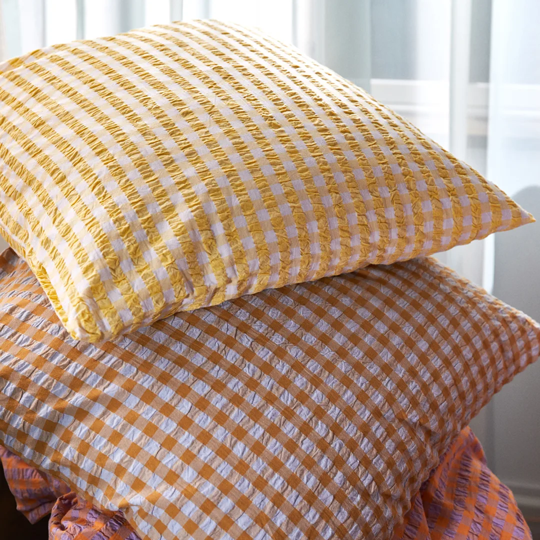 Μαξιλαροθήκη Bæk&Bølge 50x60 cm, Ανοιχτό μπλε-άμμος Juna