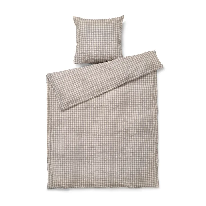 Bæk&Bølge σετ κρεβατιού Bæk&Bølge 140x220 cm - γκρι-σημύδα - Juna