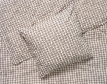Bæk&Bølge σετ κρεβατιού Bæk&Bølge 140x220 cm - γκρι-σημύδα - Juna