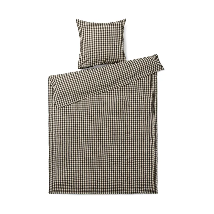 Bæk&Bølge σετ κρεβατιού Bæk&Bølge 140x220 cm - Μαύρο-άμμος - Juna