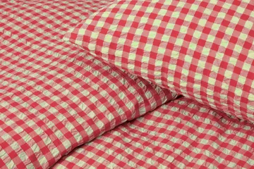 Bæk&Bølge σετ κρεβατιού Bæk&Bølge 140x220 cm - Κόκκινο-κίτρινο - Juna