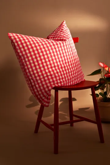 Bæk&Bølge σετ κρεβατιού Bæk&Bølge 140x220 cm - Κόκκινο-κίτρινο - Juna