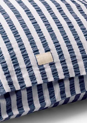 Μαξιλαροθήκη Bæk&Bølge Lines 50x60 cm - Σκούρο μπλε-λευκό - Juna