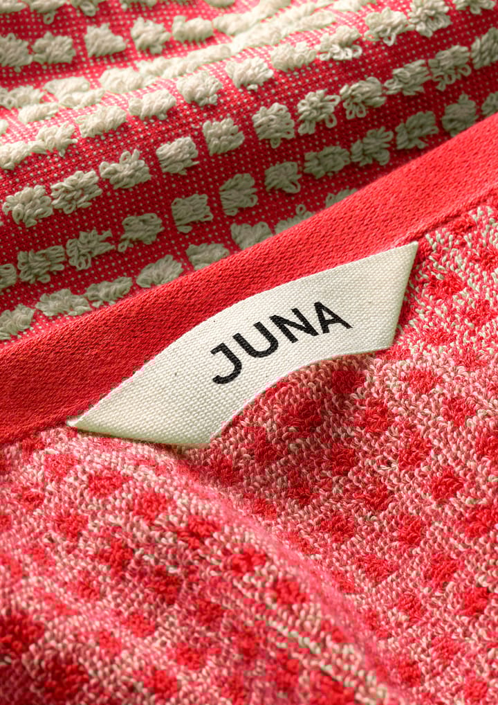 Check πετσέτα 50x100 cm, Κόκκινη-άμμος Juna