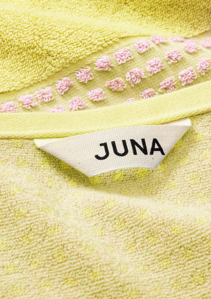 Check πετσέτα 50x100 cm, Κίτρινο-ροζ Juna