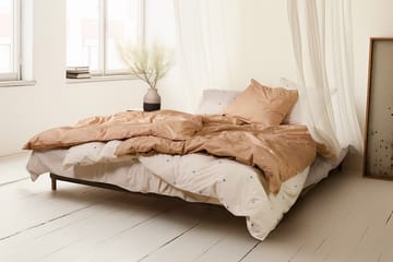 Daisy σετ κρεβατιού 150x210 εκ. - Άμμος-άσπρο - Juna