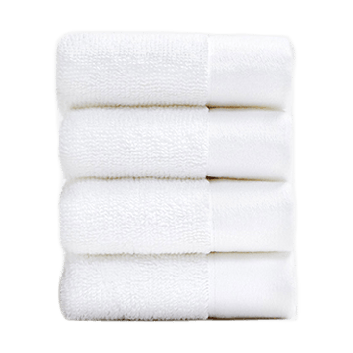 Πετσέτα προσώπου Juniper 30x30 εκ, συσκευασία 4 τεμαχίων - Λ�ευκό του χιονιού - Juniper
