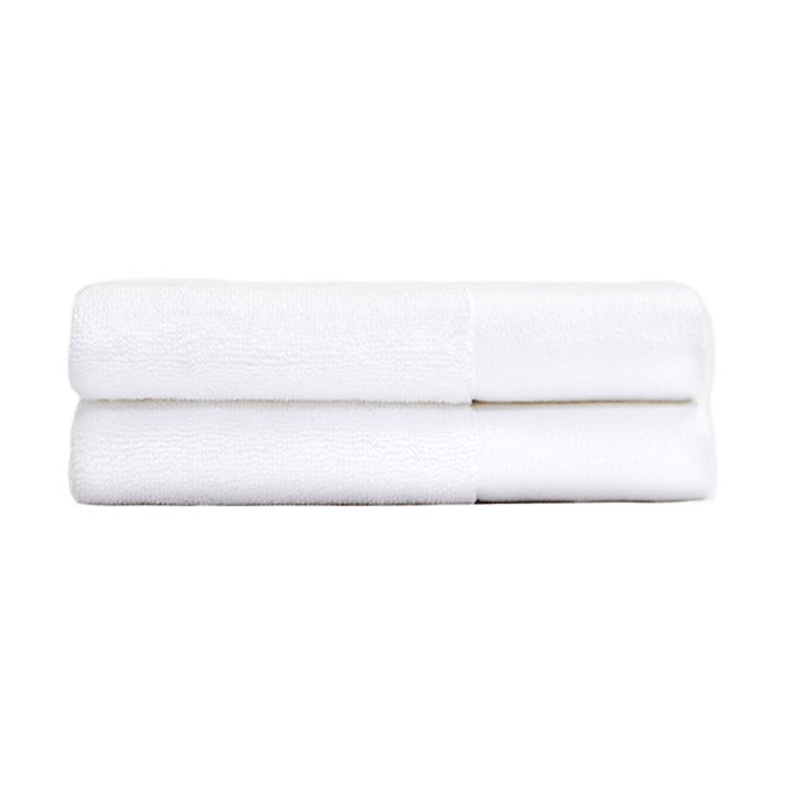 Πετσέτα φιλοξενούμενων, Juniper, 40x70 εκ, συσκευασία 2 τεμαχίων - Λευκό του χιονιού - Juniper