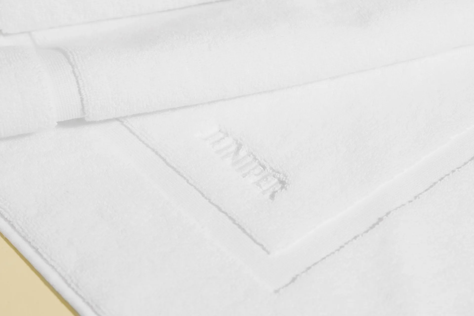 Χαλί μπάνιου, Juniper, 50x80 εκ, Λευκό του χιονιού Juniper