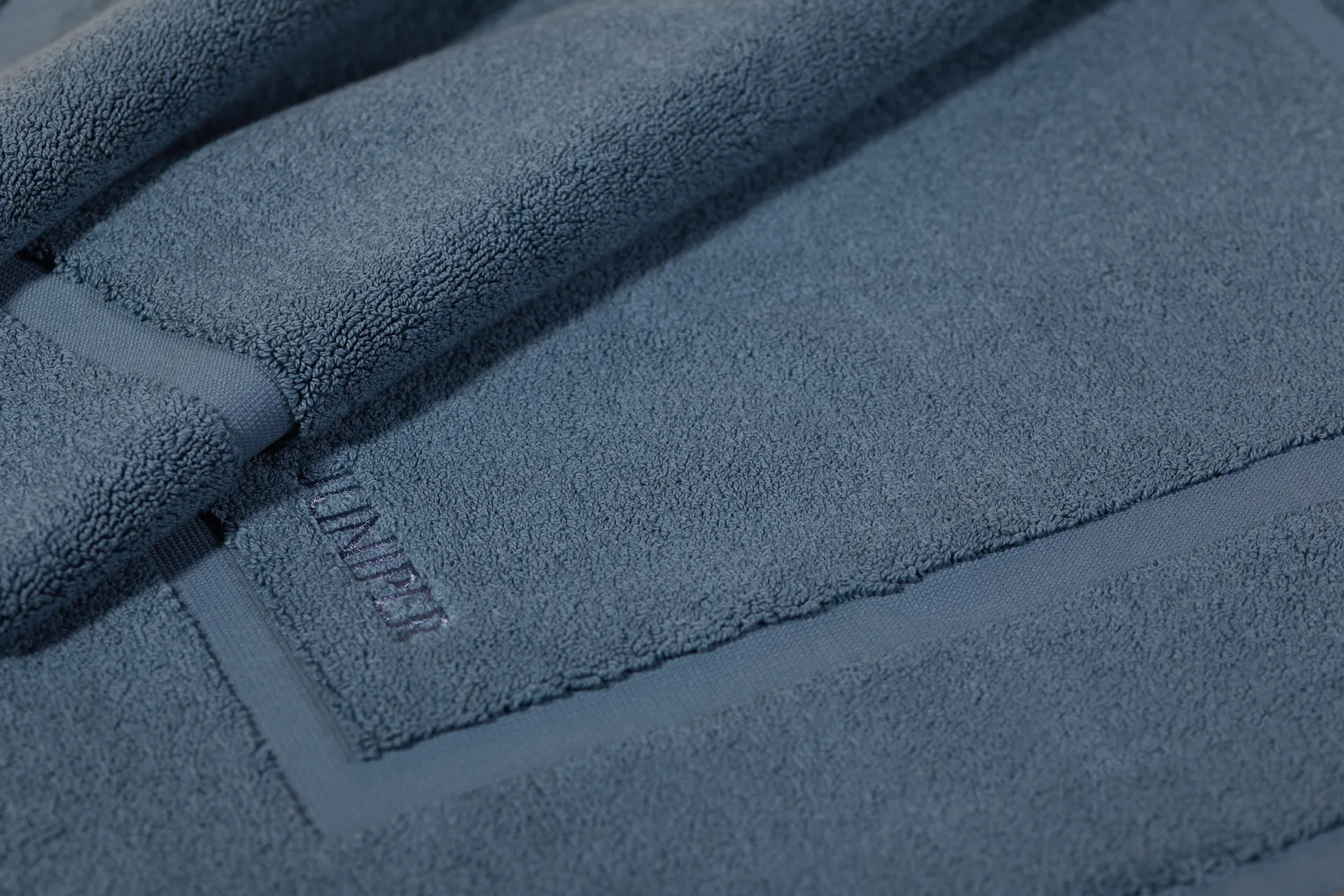 Χαλί μπάνιου, Juniper, 50x80 εκ, Μπλε της Βόρειας Θάλασσας Juniper