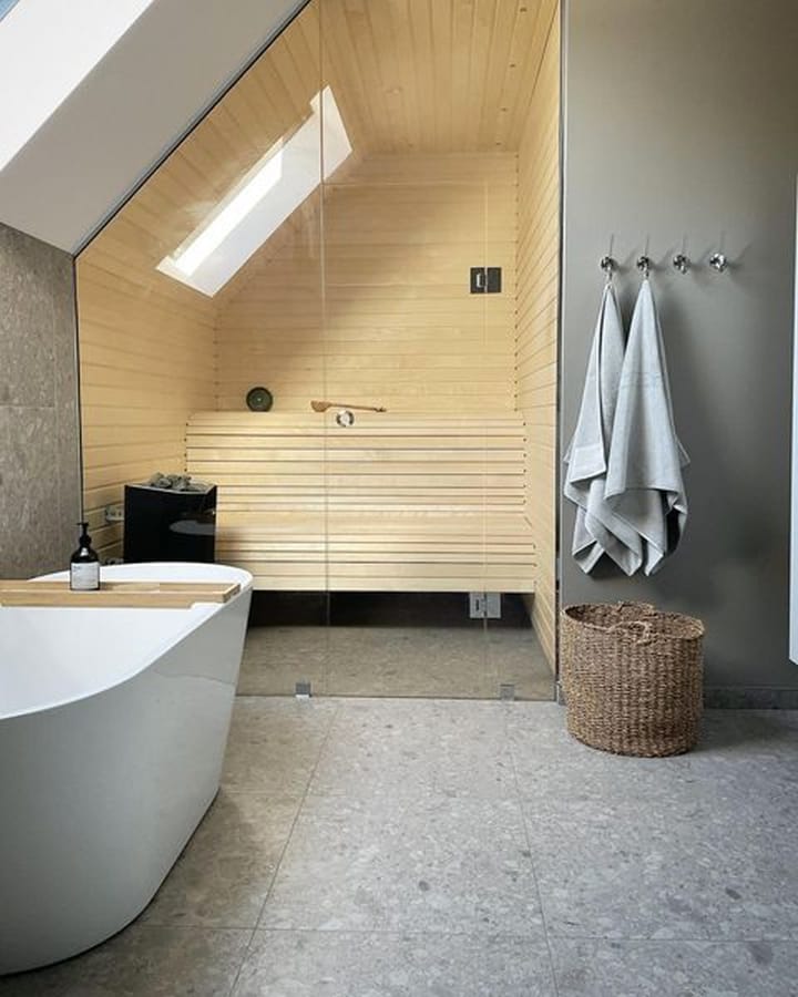 Πετσέτα μπάνιου Juniper 70x140 εκ, συσκευασία 2 τεμαχίων - Γκρι της πέτρας - Juniper