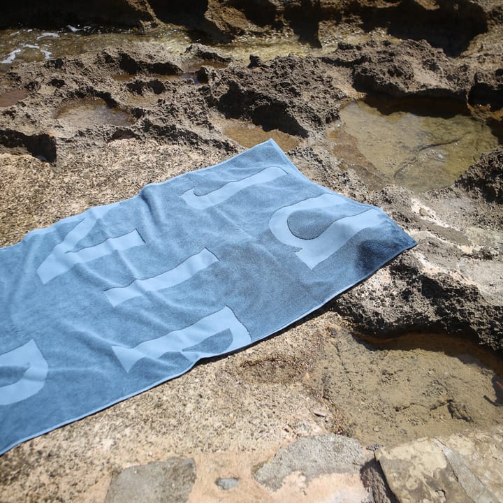 Πετσέτα πισίνας, Juniper, 85x160 εκ - Μπλε της Βόρειας Θάλασσας - Juniper