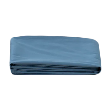 Σεντόνι με λάστιχο, Juniper, 90x200 εκ - Μπλε της Βόρειας Θάλασσας - Juniper