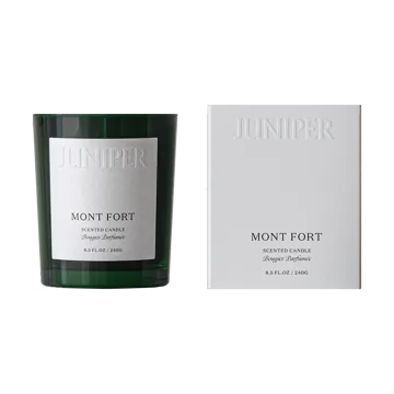 Αρωματικό κερί, Mont Fort - 240 gr - Juniper