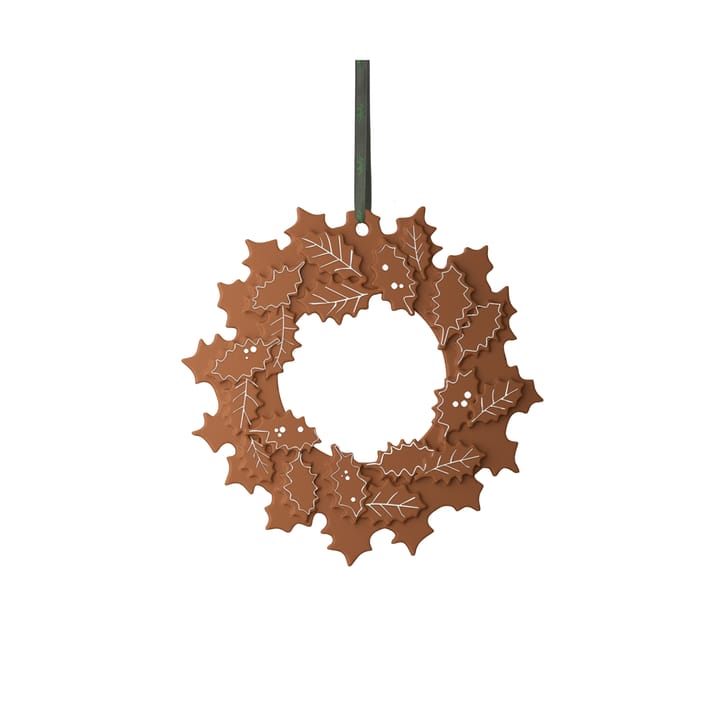 Χριστουγεννιάτικο στεφάνι Gingerbread Ø18,5 cm, Καφέ Kähler