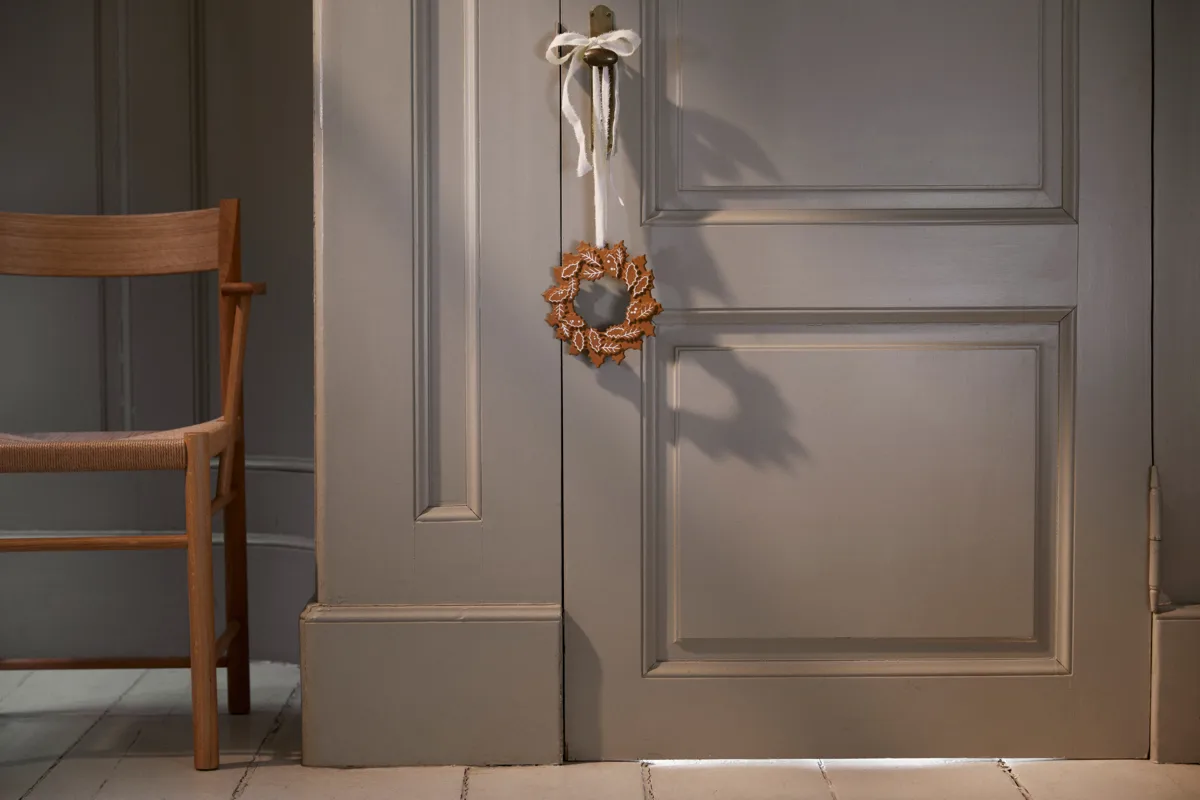 Χριστουγεννιάτικο στεφάνι Gingerbread Ø18,5 cm, Καφέ Kähler