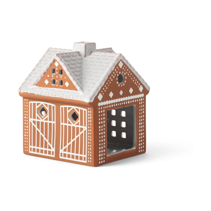 Σπιτάκι-βασή κεριών Gingerbread, Christmas barn 11,5 cm Kähler
