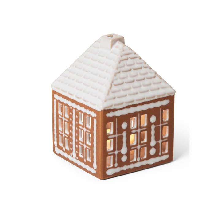 Κηροπήγιο Gingerbread small 11 εκατοστά, Καφέ Kähler