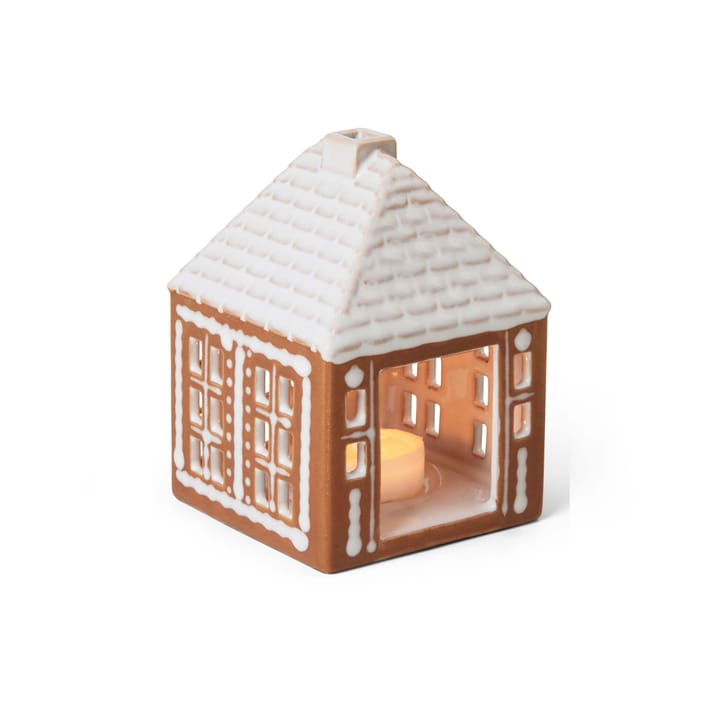 Κηροπήγιο Gingerbread small 11 εκατοστά, Καφέ Kähler