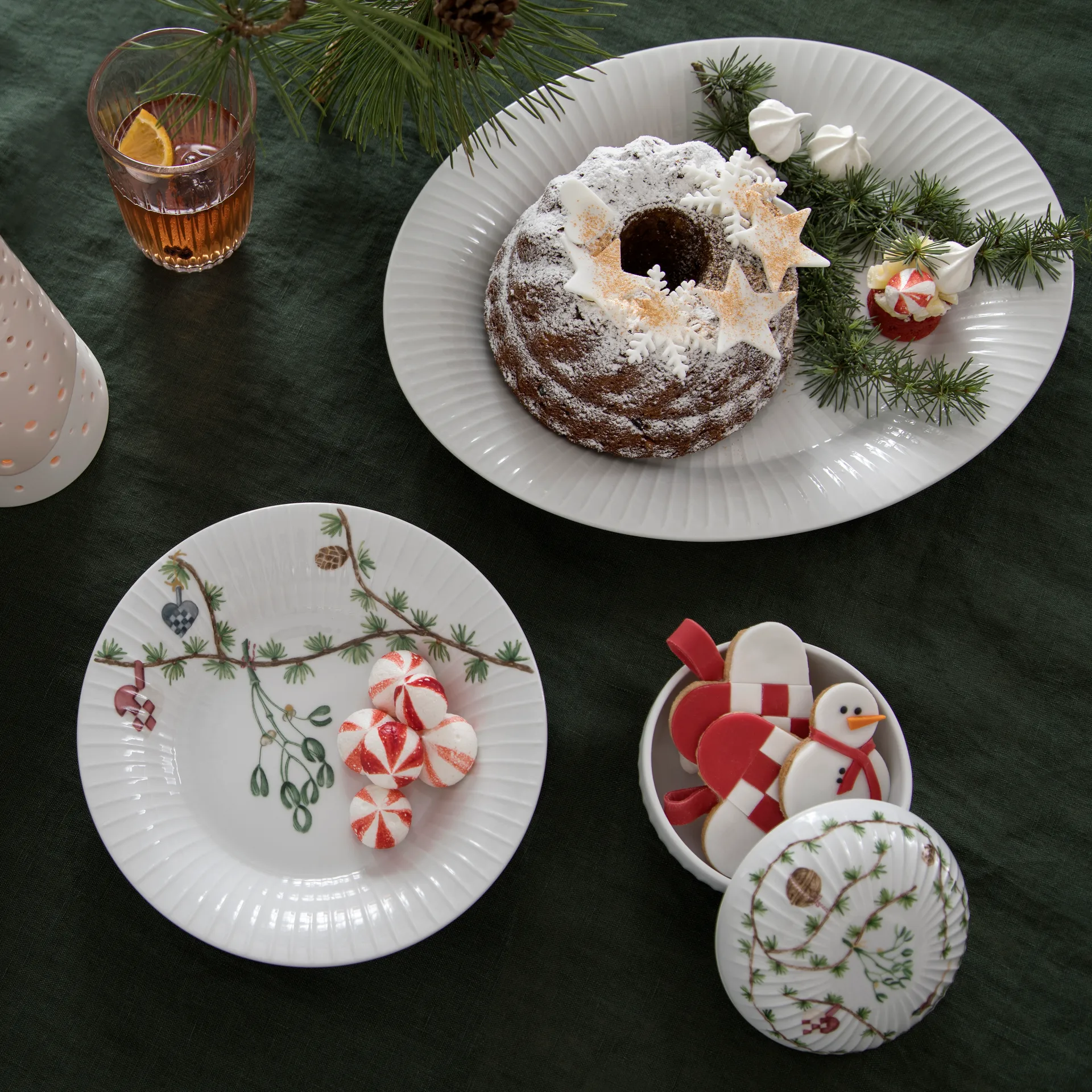 Hammershøi Χριστουγεννιάτικο μπολ γλυκισμάτων Ø11.5 εκ., άσπρο Kähler