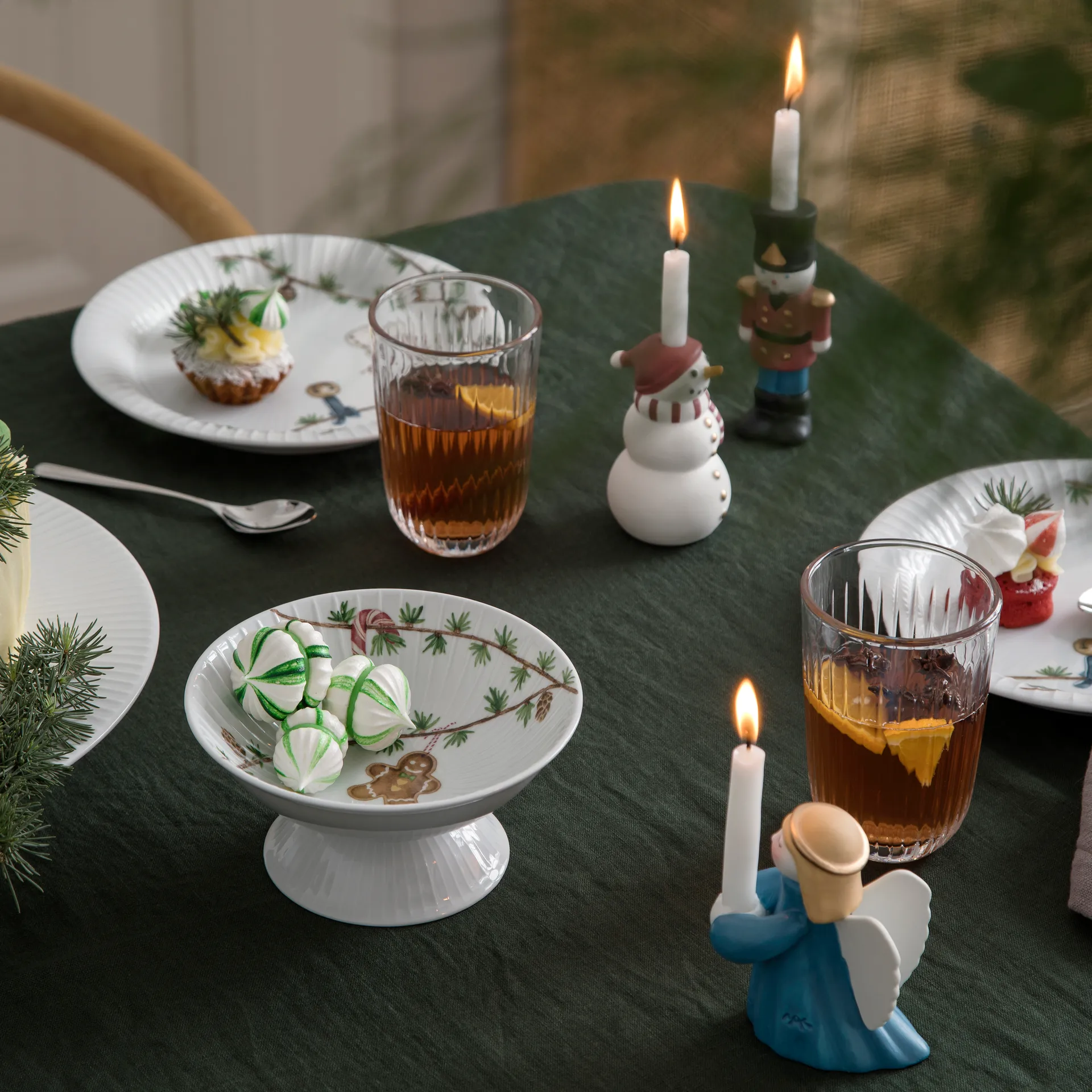 Hammershøi Χριστουγεννιάτικο μπολ στο πόδι Ø16 εκ, άσπρο Kähler