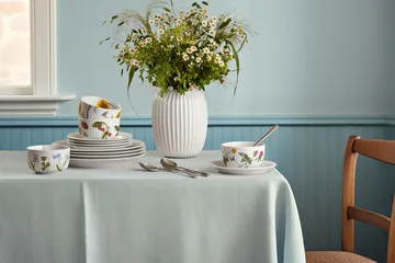 Hammershøi βάζο - Λευκό, μεσαίο 21 cm - Kähler