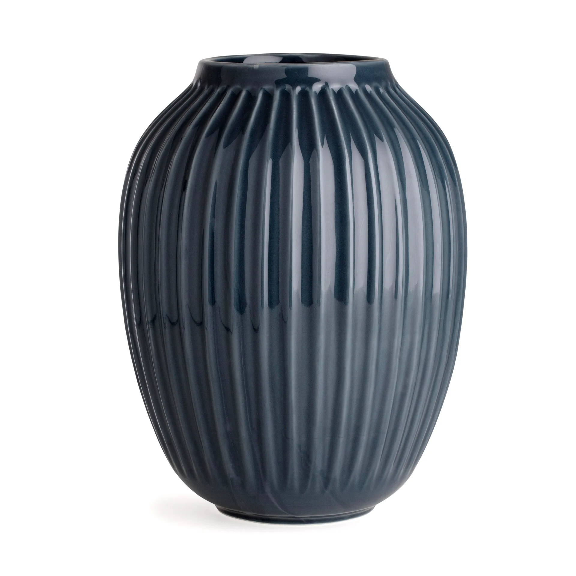 Hammershøi βάζο, Γκρι ανθρακί, μεγάλο 25,5 cm Kähler