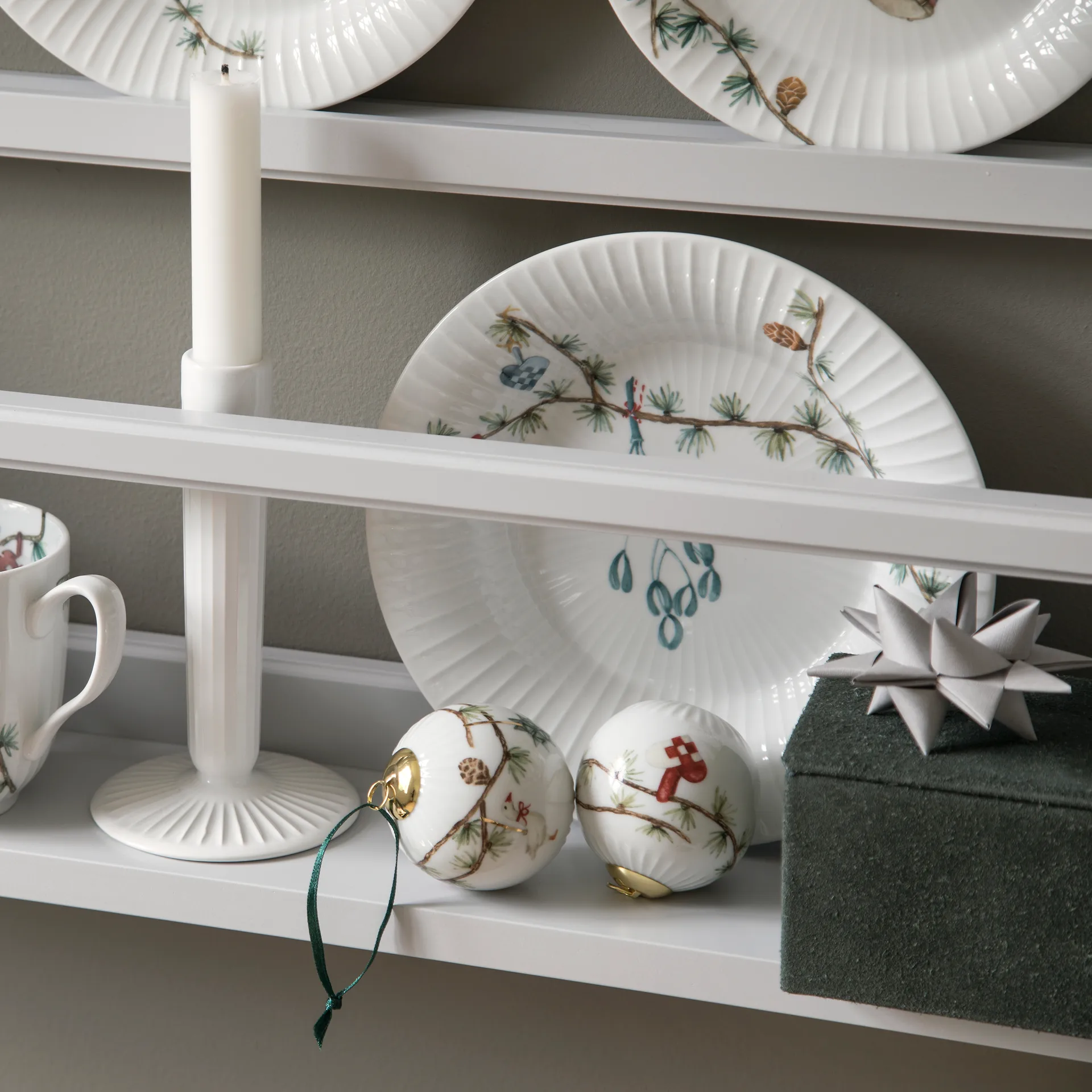 Hammershøi Χριστουγεννιάτικο μπιχλιμπίδι, 6 εκ Kähler