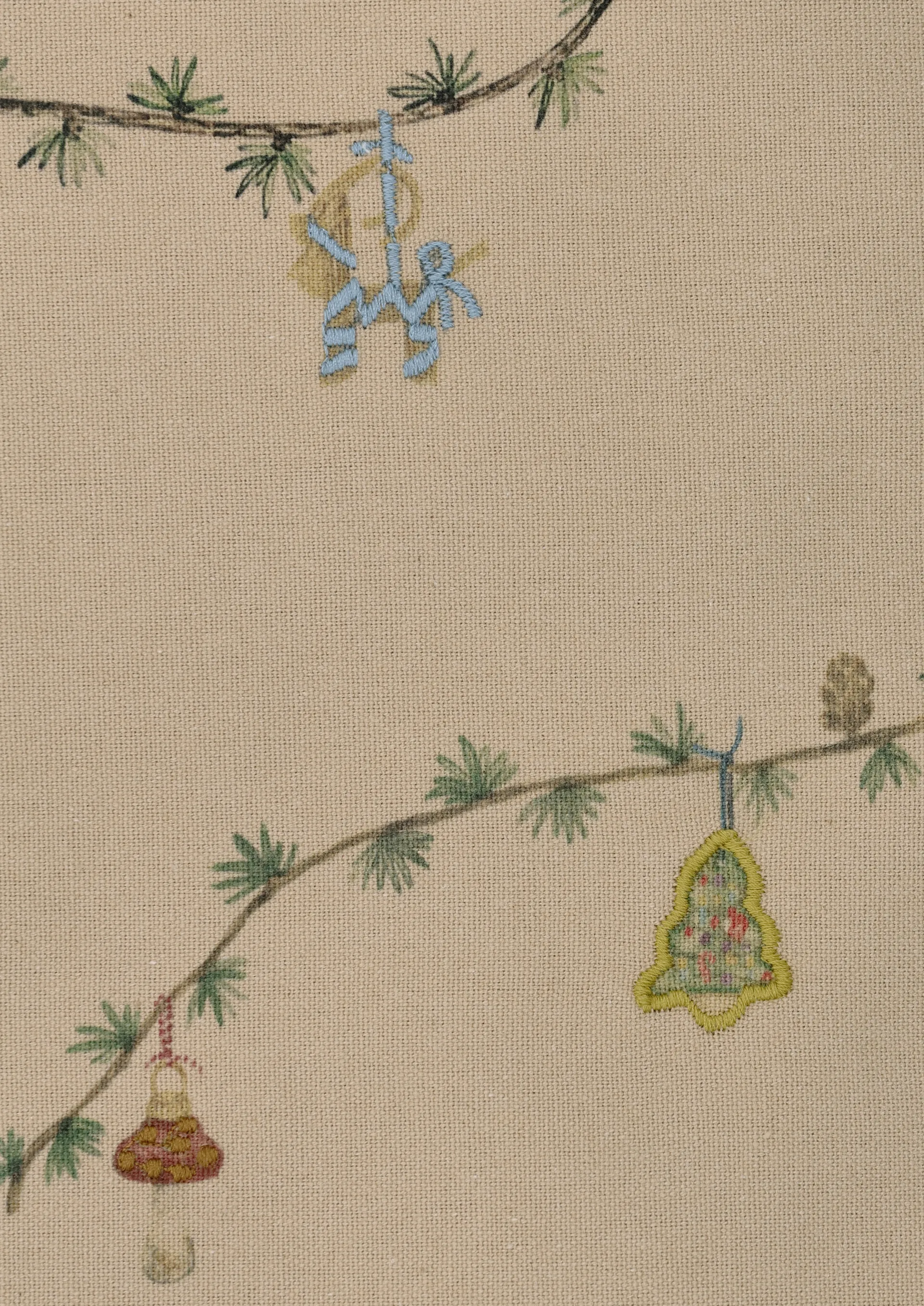 Hammershøi Christmas τραπεζομάντηλο μπεζ, 150x220 εκ. Kähler