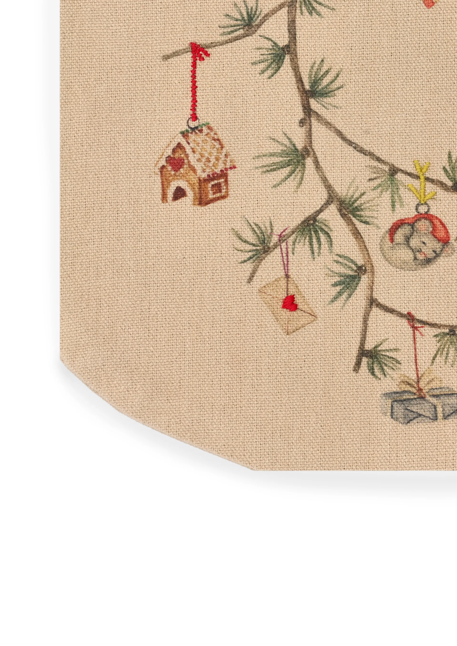 Hammershøi Christmas Χριστουγεννιάτικη Κάλτσα, Μπεζ Kähler
