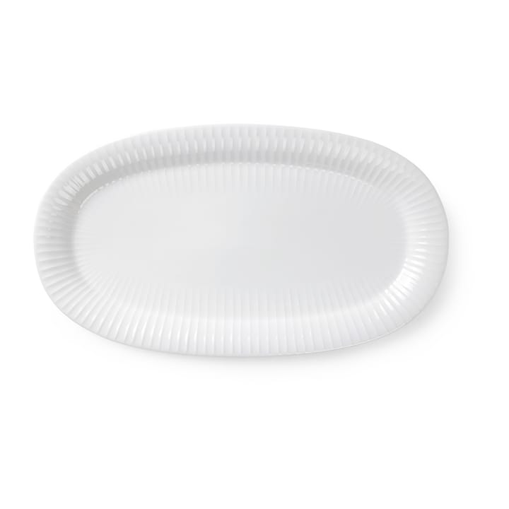 Hammershøi πιάτο σερβιρίσματος oval 40x22.5 εκ - άσπρο - Kähler