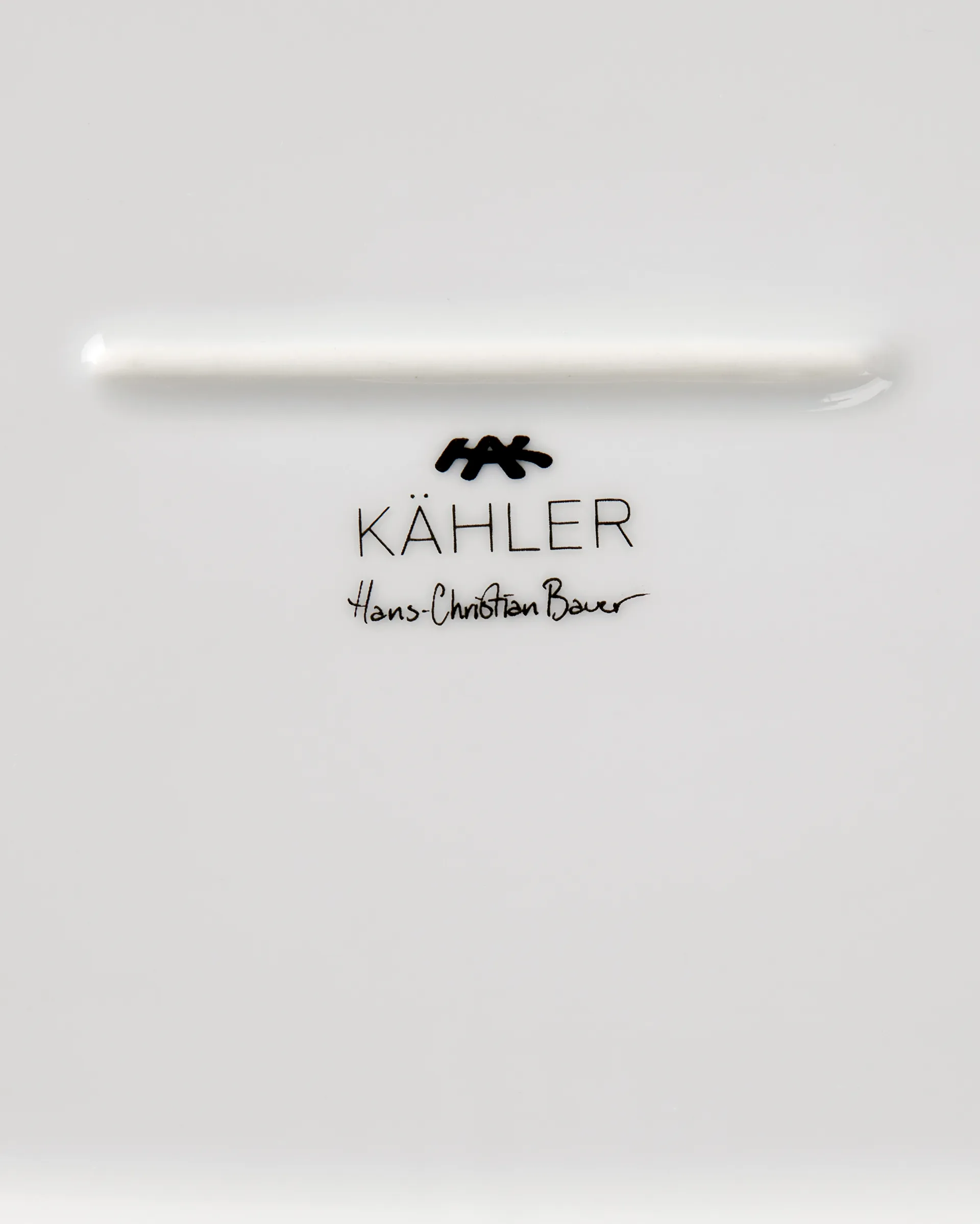 Hammershøi πιάτο σερβιρίσματος oval 40x22.5 εκ, άσπρο Kähler