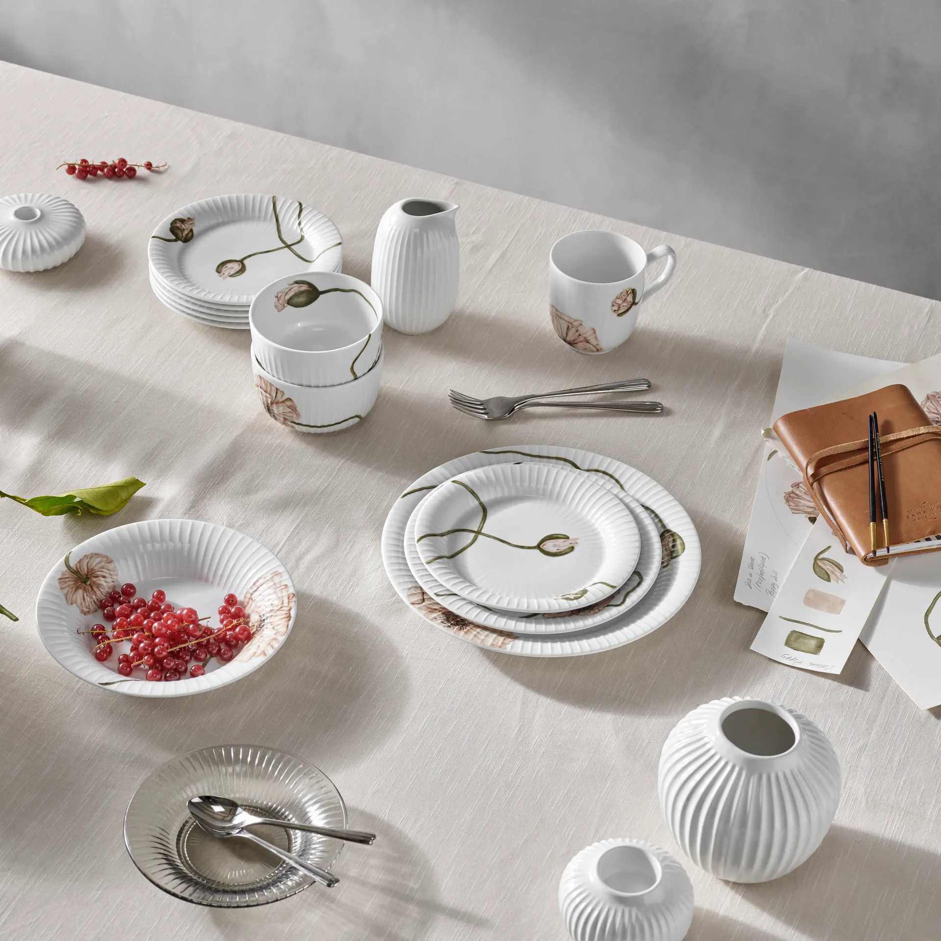 Hammershøi Poppy μπολ 12 cm, λευκό Kähler