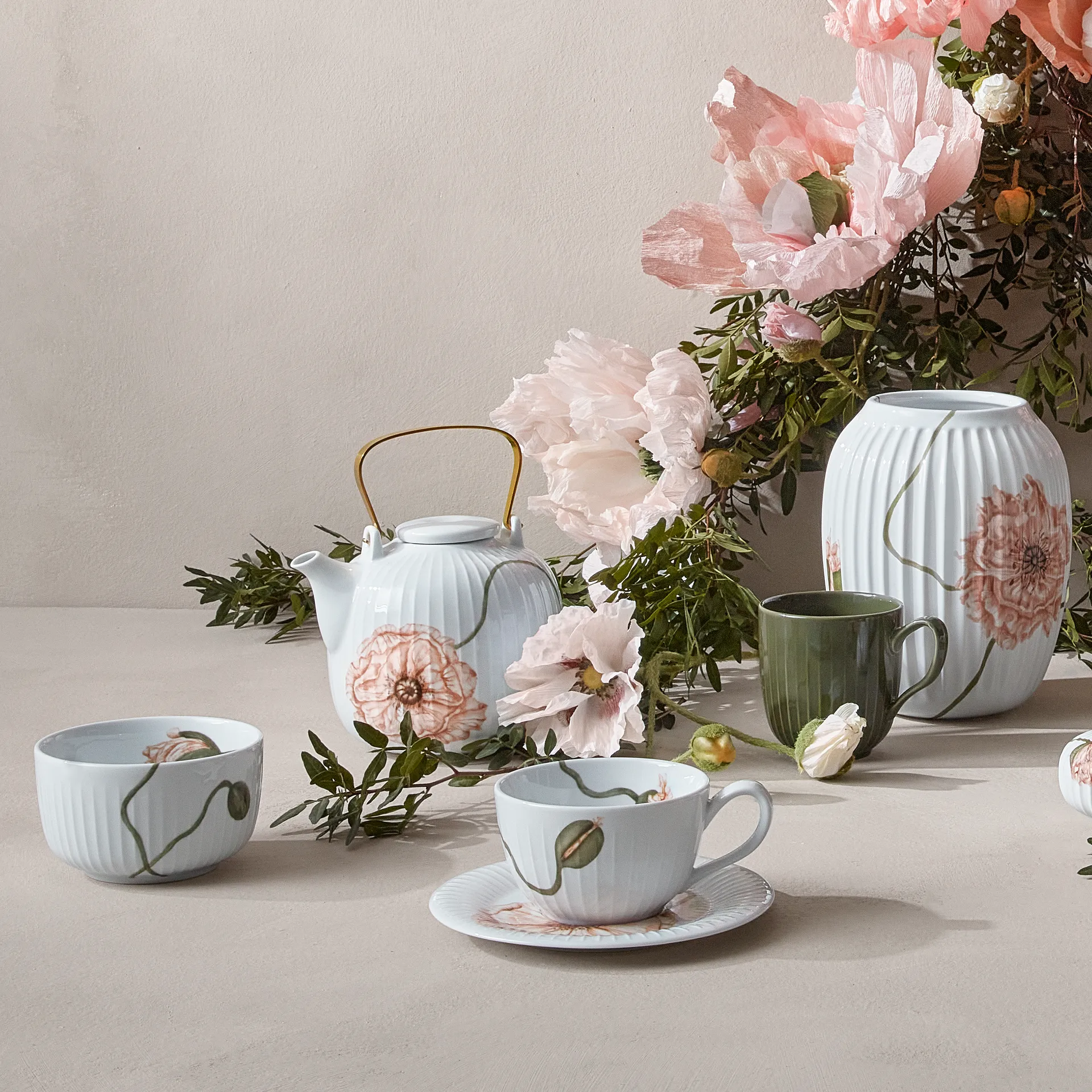 Hammershøi Poppy τσαγιέρα 1,2 L, λευκό Kähler