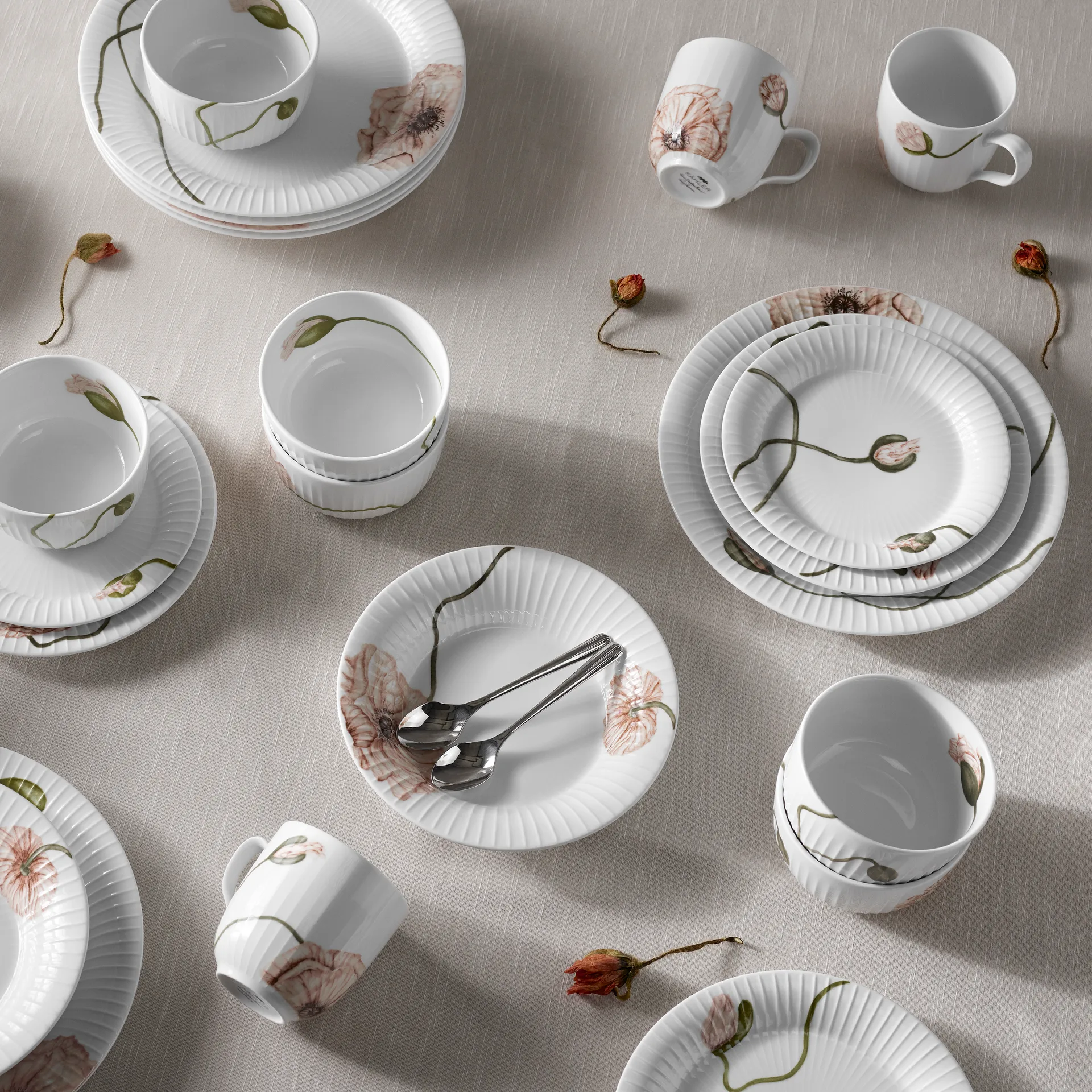 Hammershøi Poppy μικρό πιάτο 19 cm, λευκό Kähler