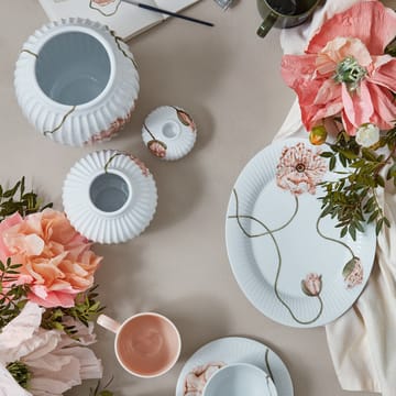 Hammershøi Poppy οβάλ πιάτο 22.5x28.5 cm - λευκό - Kähler