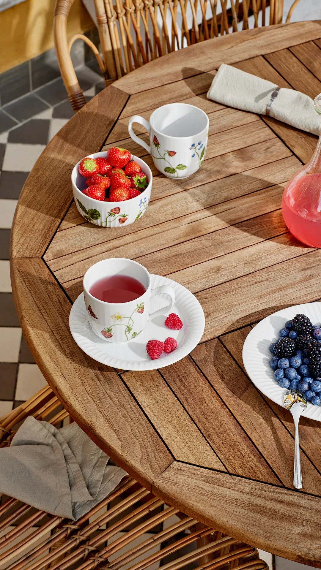 Hammershøi summer μπολ Ø12 εκ, Summer berries Kähler