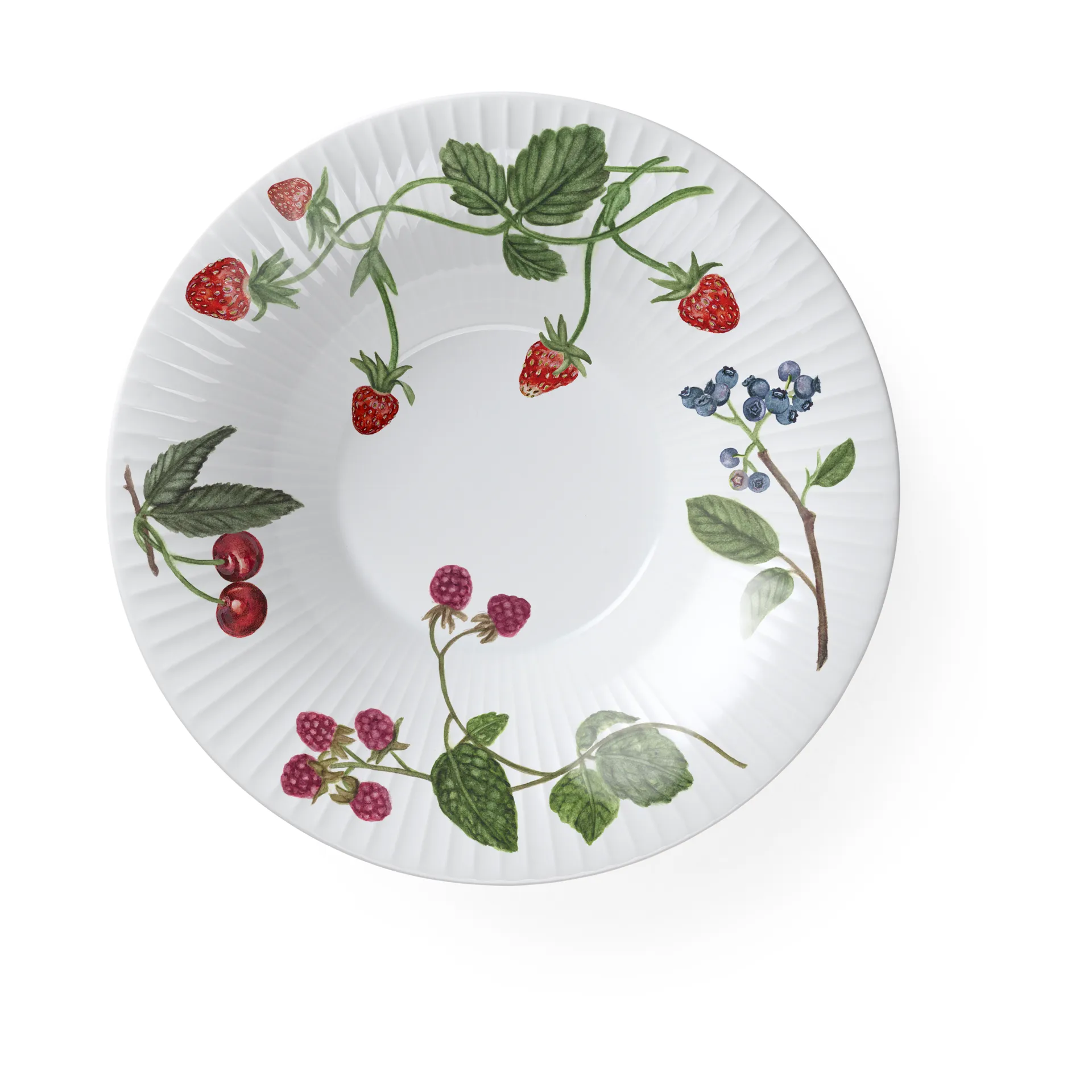Hammershøi Summer βαθύ πιάτο Ø21 cm, Summer berries Kähler