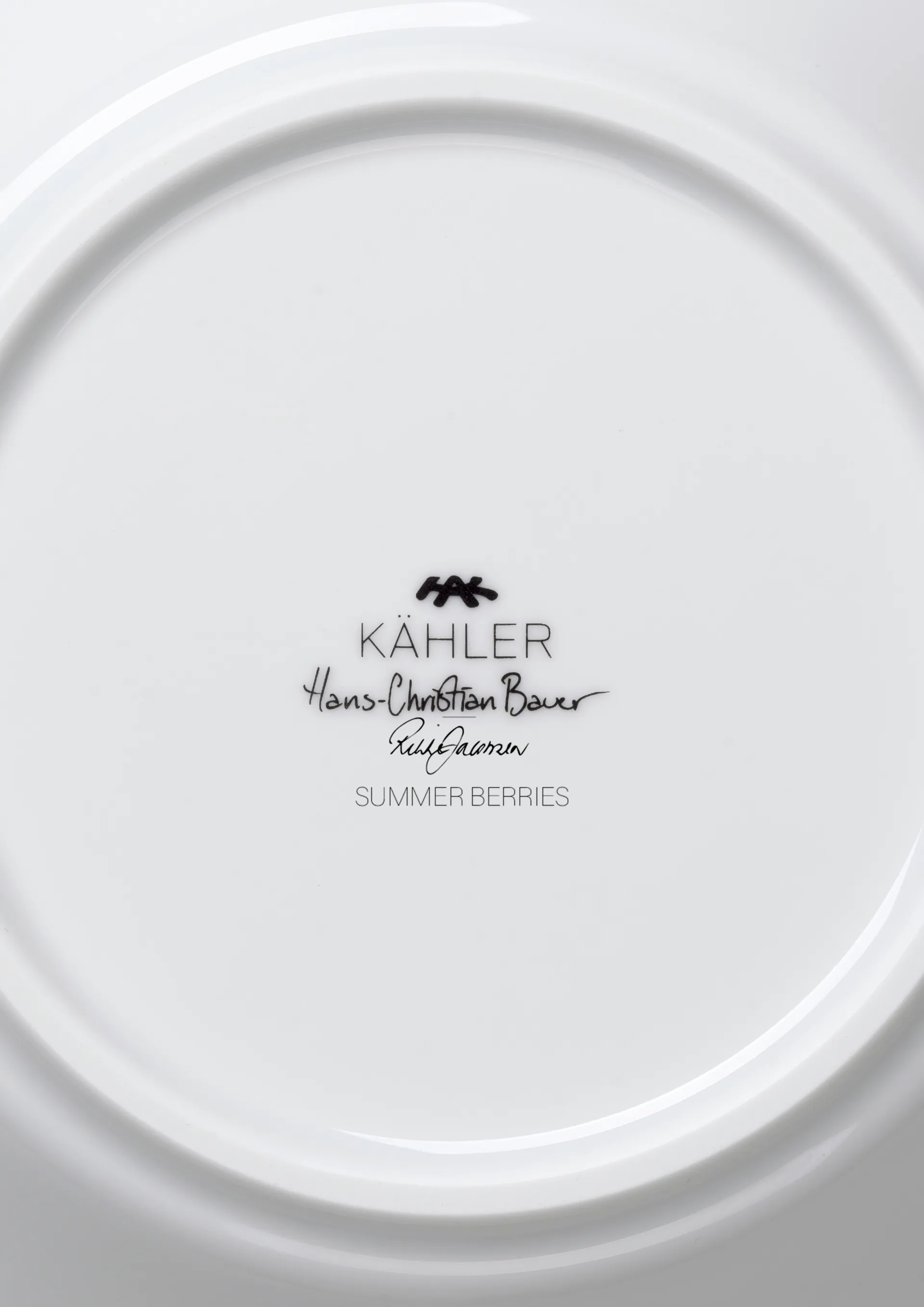 Hammershøi Summer βαθύ πιάτο Ø21 cm, Summer berries Kähler