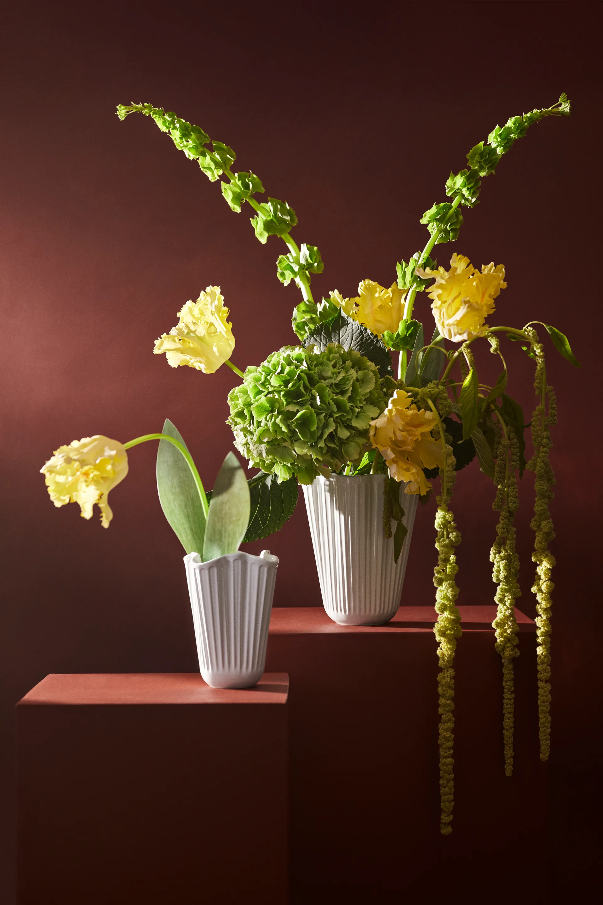 Hammershøi βάζο unfold, Άσπρο, 16,5 cm Kähler