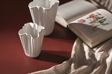 Hammershøi βάζο unfold - Άσπρο, 16,5 cm - Kähler