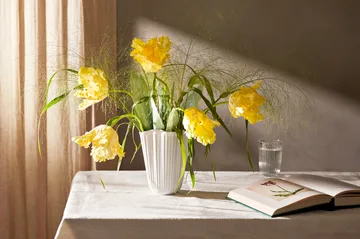 Hammershøi βάζο unfold - Άσπρο, 20,5 cm - Kähler