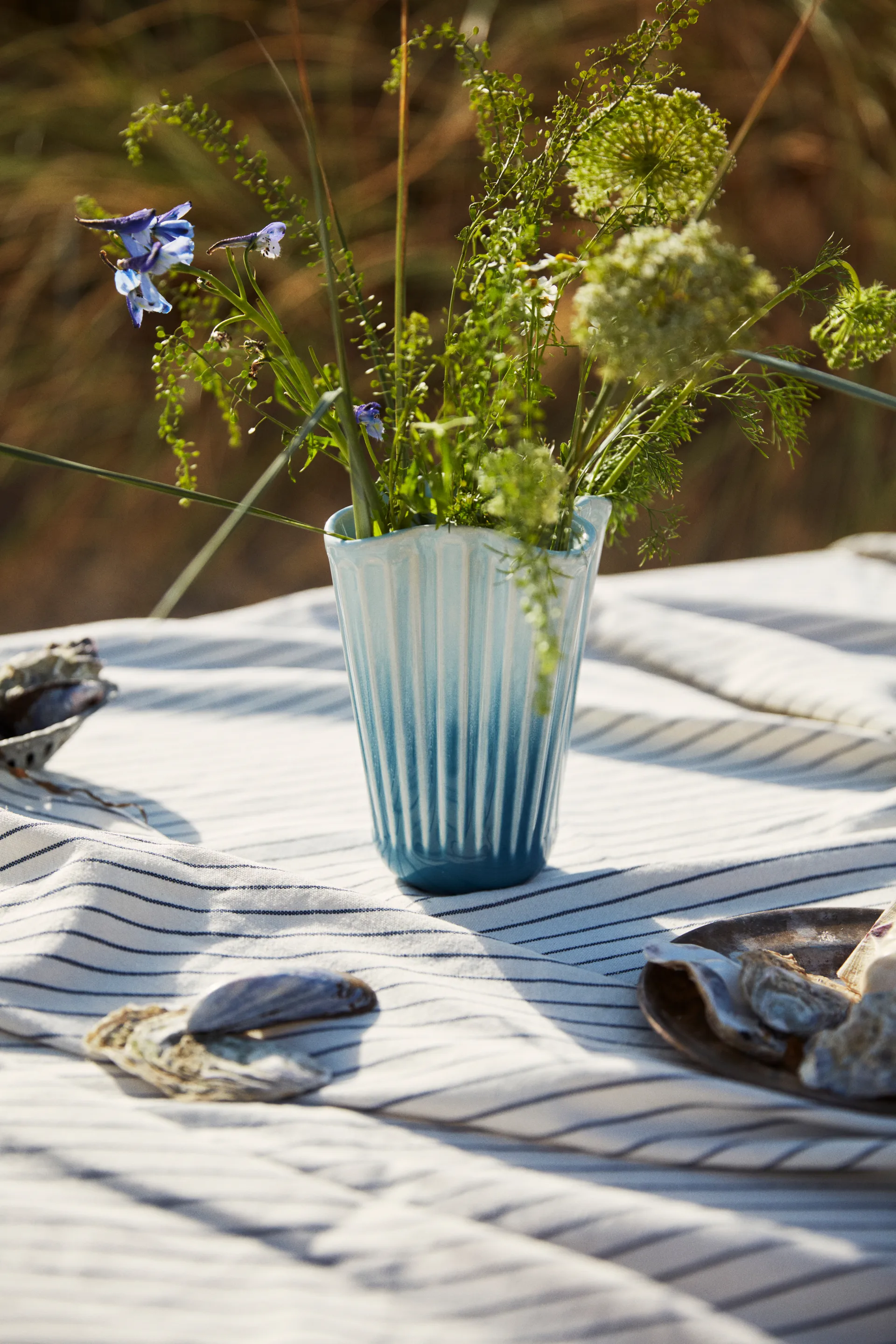 Hammershøi βάζο unfold, Μπλε, 20,5 εκ. Kähler