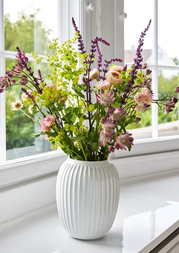 Hammershøi βάζο μεσαίο - λευκό - Kähler