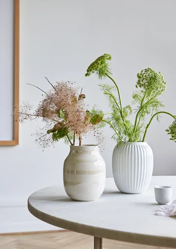 Hammershøi βάζο μεσαίο - λευκό - Kähler