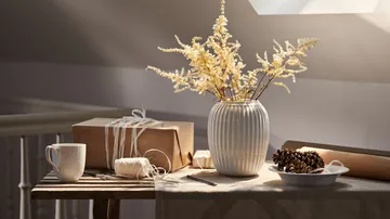 Hammershøi βάζο μεσαίο - λευκό - Kähler